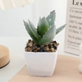 thumbnail image 1 of Nvzi-a 3pcs Simulation Plant Potted Plant Small Fake Potted Plants Mini Artificial Desk Plants for Indoor Farmhouse Office Table Shelf Bathroom Decor（A70）, 1 of 5