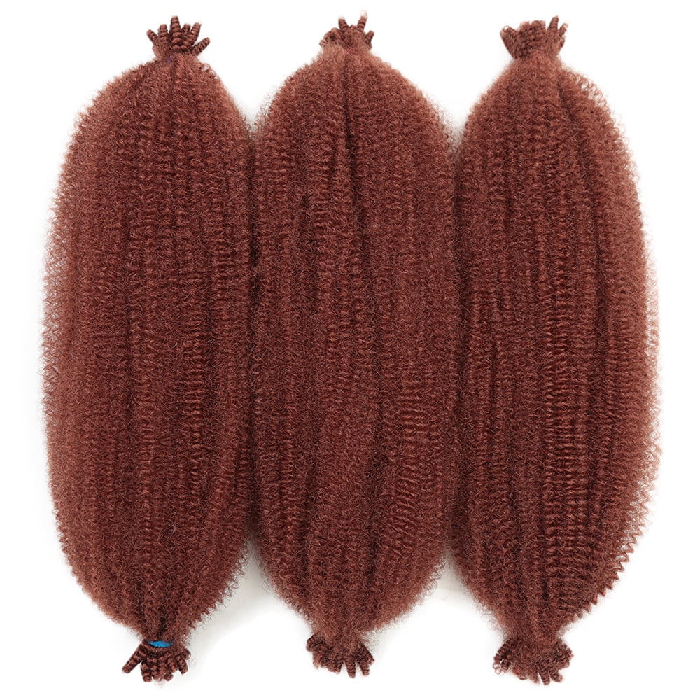 Springy Leg Extentions Nvzi-a 6 Packs 24in Springy Twist Hair Pre-Separated Twist Braiding ...