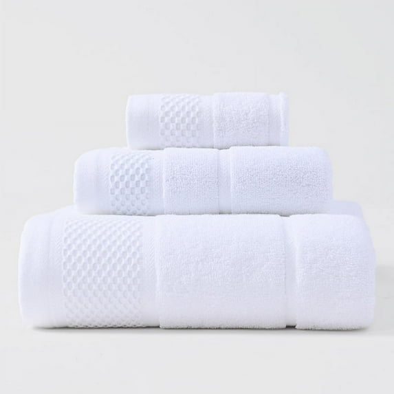 Nvzi-a 6pcs Bathroom Hand Towels, HomeAll cotton Super Soft Highly Absorbent Hand Towel for Shower, Pool, Spa, Gym, Hand Towel for Daily Use 13.78x13.78inch (white)