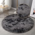 thumbnail image 1 of Nvzi-a Bathroom Rug Mat , Non-Slip Plush Shaggy Bath Carpet, Machine Wash Dry, Bath Mats for Bathroom Floor, Tub and Shower, Bathroom Runner Bathmat Accessories Decor 31*31inch (Gark Grey), 1 of 4