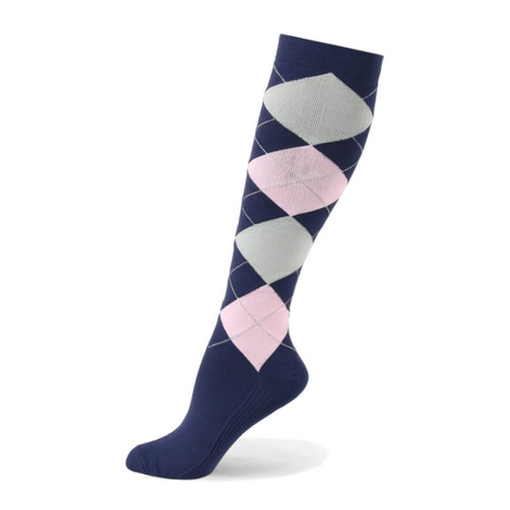 Nvzi-a Compression Socks for Women & Men-1 Pairs 20-30mmhg Support Running Nurse TravelL/XLPink