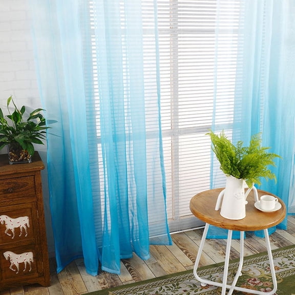 Nvzi-a Curtains Sheer - Texture Sheer Window Covering, Light & Airy Privacy Sheer Panels for Bedroom Living Room Patio Glass Door（2pcs，78.7*39.3in，A44）