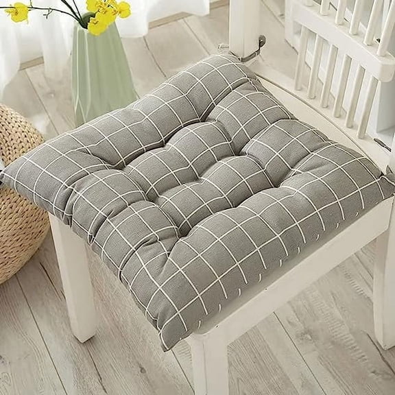 Nvzi-a Home Kitchen Seat Cushion Machine Washable Square Patio Seat Cushion Chair Pads Home Collection 1PCS