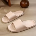thumbnail image 1 of Nvzi-a Slippers for Women and Men Non Slip Quick Drying Shower Slides Bathroom Sandals ，Ultra Cushion ，Thick Sole（Size：40-41，khaki）, 1 of 2