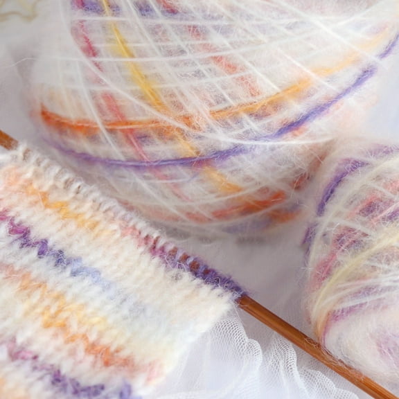 Nvzi-a Soft Plush Wool Acrylic Fancy Loop Yarn for Doll Hair Making,Crochet Knitting,Needle Felting Doll Hair | Curly Hair Coils of Wool Felt Carded Sheep Wool,Roving,Fiber(50gA48)