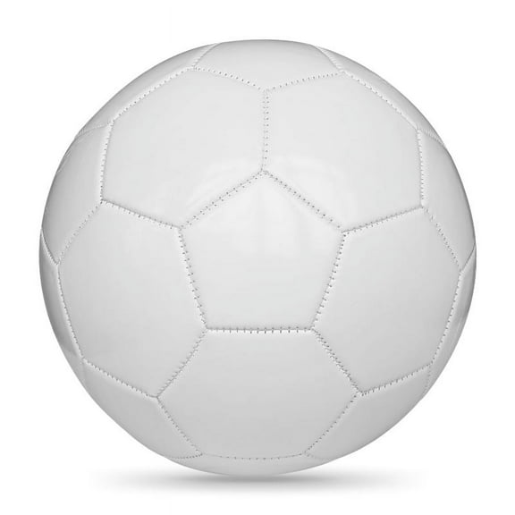 Nvzi-a Traditional Soccer Ball for Training, Recreation, Practice, High Performance, Classic with Sizes 3 for Different Ages, White