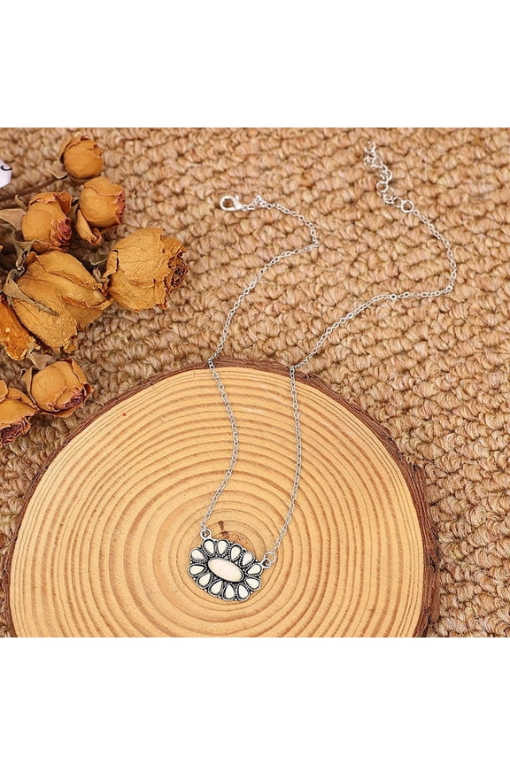 Nvzi-a Vintage Necklace Fashion Jewelry Sweater Chain Necklace Handmade Jewelry for Women 04