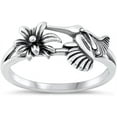 thumbnail image 1 of Fatty Farmer minimalist creative design personalized fashion ring engagement ring, silver, 1 of 4