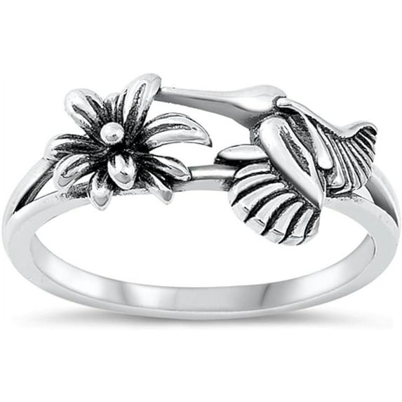 Fatty Farmer minimalist creative design personalized fashion ring engagement ring, silver