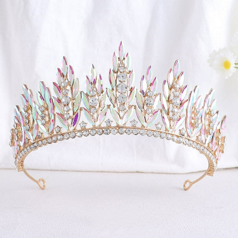 Nvzi-a Wedding Tiara for Bride Princess Tiara Headband  display picture 3