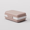 thumbnail image 1 of Nvzi-a covered leak proof travel soap tray - drainage soap rack - portable soap box (pink) for travel, camping, outdoor, gym, bathroom, 1 of 3