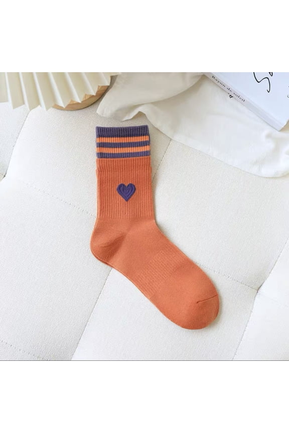 10 Pairs Women's Thin Cotton Socks,Soft Cotton Bootie Socks Women Above Ankle Crew Socks (Red)