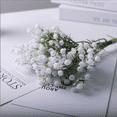 thumbnail image 1 of Nvzi -b 12pcs Babysbreath Artificial Flowers, Fake flowers, Flores Artificiales Para, Wedding Decor, White, 1 of 5