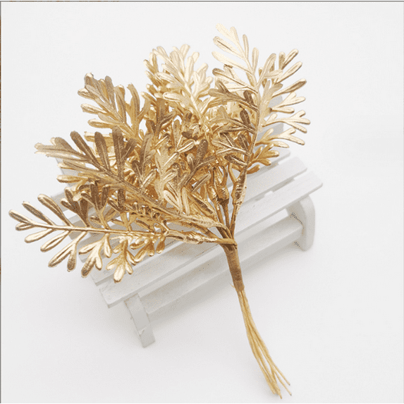 Nvzi -b 12pcs Snow Grass Artificial Flowers, Fake flowers, Flores Artificiales Para, Wedding Decor