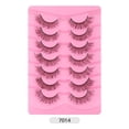 thumbnail image 1 of Nvzi -b 14 Pairs Wispy Faux Mink Lashes Fluffy Eye Lashes Natural Look Volume Fake Eyelashes ，A7084, 1 of 3