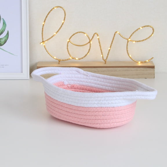 Nvzi -b 2pcs Storage Box for Pantry Organizer and Storage,Perfect for Bathroom,Cabinet,Kitchen,Fridge,Closet Organization Supplies 9.25*6.1*3.34inch (Pink)