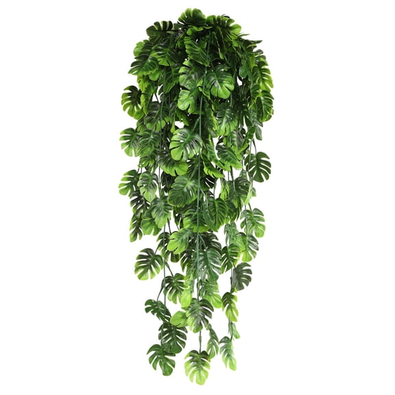 Nvzi -b 3PCS Artificial plants Leaves Realistic Non-Fading Decoration for Floral Arrangement Bouquets Party Wedding W029USl Home Decor（Q135）