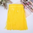 thumbnail image 1 of Nvzi -b 5 Pack Foil Fringe Banner Hanging Patry Decoration Backdrop for Baby Shower, Highchair, Birthday Macron Banner Backdrop Decor 118 In(L) X 11.8 In(W)，Yellow, 1 of 3