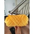 Nvzi b 500g Velvet Chunky Yarn Bulky Giant Arm Knitting Yarn, Super