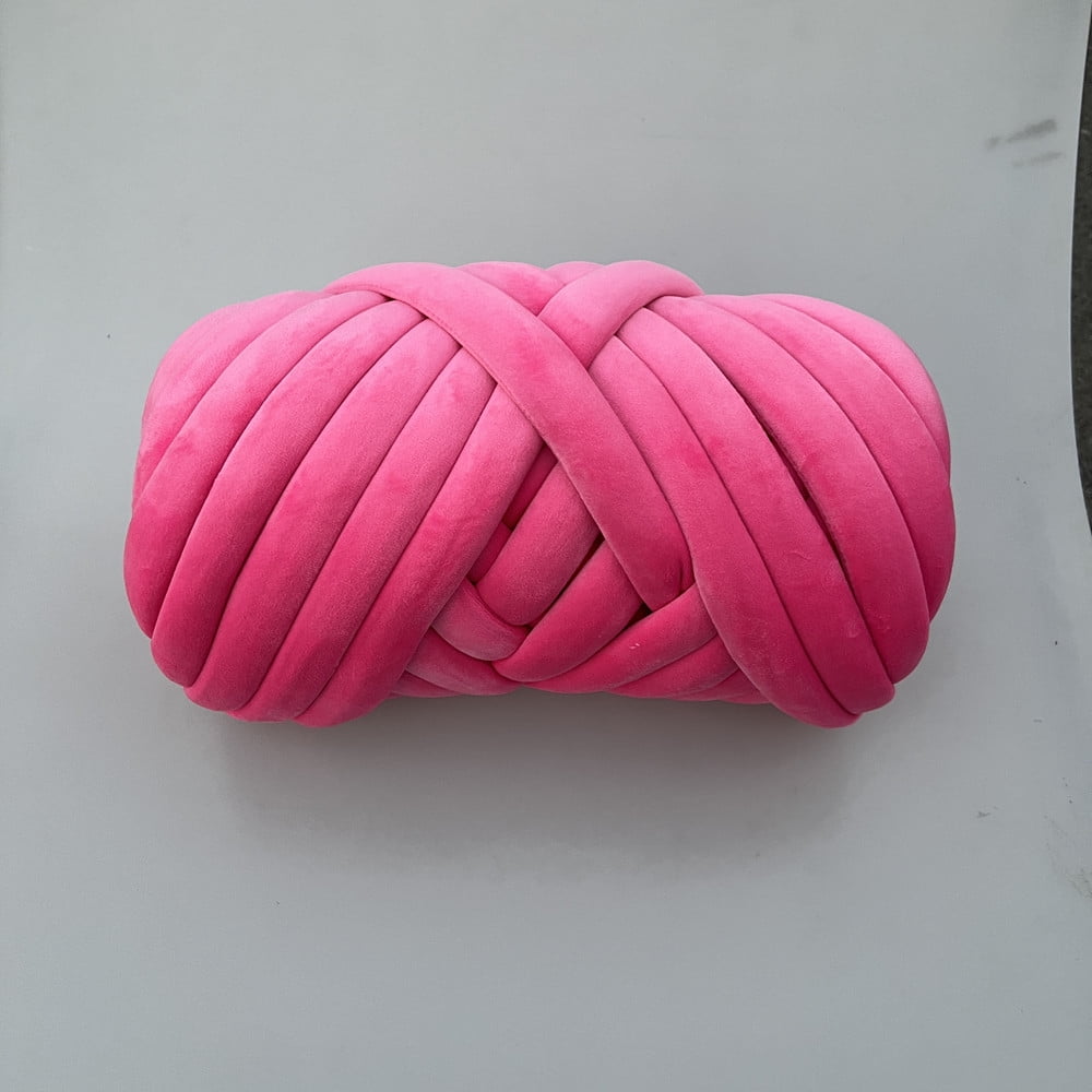 Nvzi b 500g Velvet Chunky Yarn Bulky Giant Arm Knitting Yarn, Super