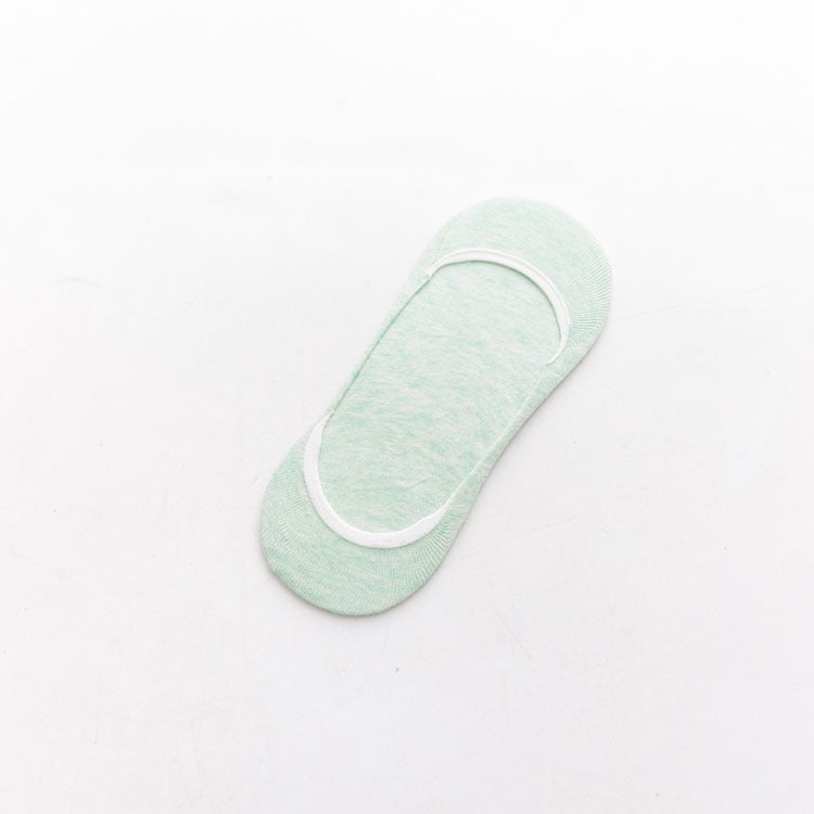 6 Pairs Women's Invisible No-Show Socks – Silky Nylon, Low Cut, Non-Slip For Flats & Sneakers