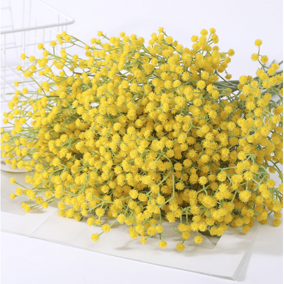 Nvzi -b 6pcs Babys Breath Artificial Flowers, Fake flowers, Flores Artificiales Para, Wedding Decor