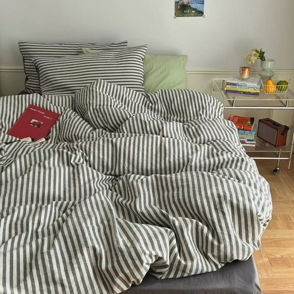 Nvzi -b Bed Sheets Set, Bedding Sheets Pillowcases Kit, Twin Bed Set, Hotel Bedding, Home Decor(Gray)