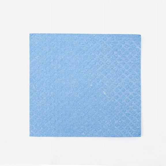 Nvzi -b Dishcloths for Kitchen Reusable Paper Towels Washable Non-Scratch Cellulose Cloths No Odor, Biodegradable Blue