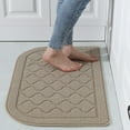 thumbnail image 1 of Nvzi -b Luxury Bathroom Rug Mat, Extra Soft and Absorbent Microfiber Bath Rugs, Non-Slip Plush Shaggy Bath Carpet, Machine Wash Dry, Bath Mats for Bathroom Floor,（khaki）, 1 of 3