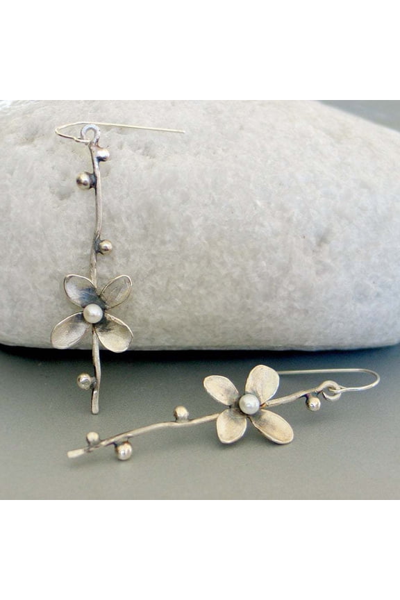 Retro New Unique Design Style Dangle Drop Earrings for Women Ethnic Bohemian Vintage Jewelry silvery