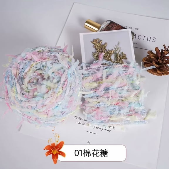 Nvzi blended yarn -100g style rural texture soft craft yarn, suitable for beginners' knitting yarn bundles, gentle texture, suitable for DIY crafts and creative creation, 1 roll, style A