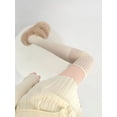 thumbnail image 1 of Nvzi-c 2 Pairs Over Knee Socks Knee-High Socks High Thigh Boot Stockings Women Knee Highs Socks for Girl Cosplay, Daily Wear,Beige, 1 of 2