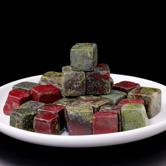 Nvzi-c 100g natural crystal raw stone block stone mixed color aromatherapy stone expansion stone fish tank decoration natural block stone 1.5-2cm