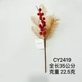 thumbnail image 1 of Nvzi-c 12 Pcs Artificial Pine Needles Branches,Christmas Fake Greenery Pine Picks with Red Berry Stems,Faux Greenery Norfolk Pine Stems Sprigs for DIY Craft Home Decor，B, 1 of 2