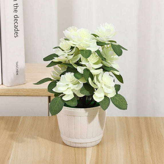 Nvzi-c 1pcs Simulation Plant Potted Plant Small Fake Potted Plants Mini Artificial Desk Plants for Indoor Farmhouse Office Table Shelf Bathroom Decor(A76)