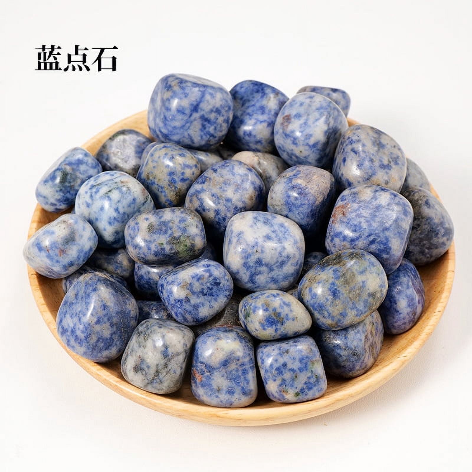 Blue Raspberry Stone Nvzi-c 200g blue spotted natural stone polished rolling stone ...
