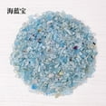 thumbnail image 1 of Nvzi-c 200g natural small particle crushed stone demagnetization stone nail art fish tank garden decoration blue natural crystal crushed stone 3-5mm, 1 of 4