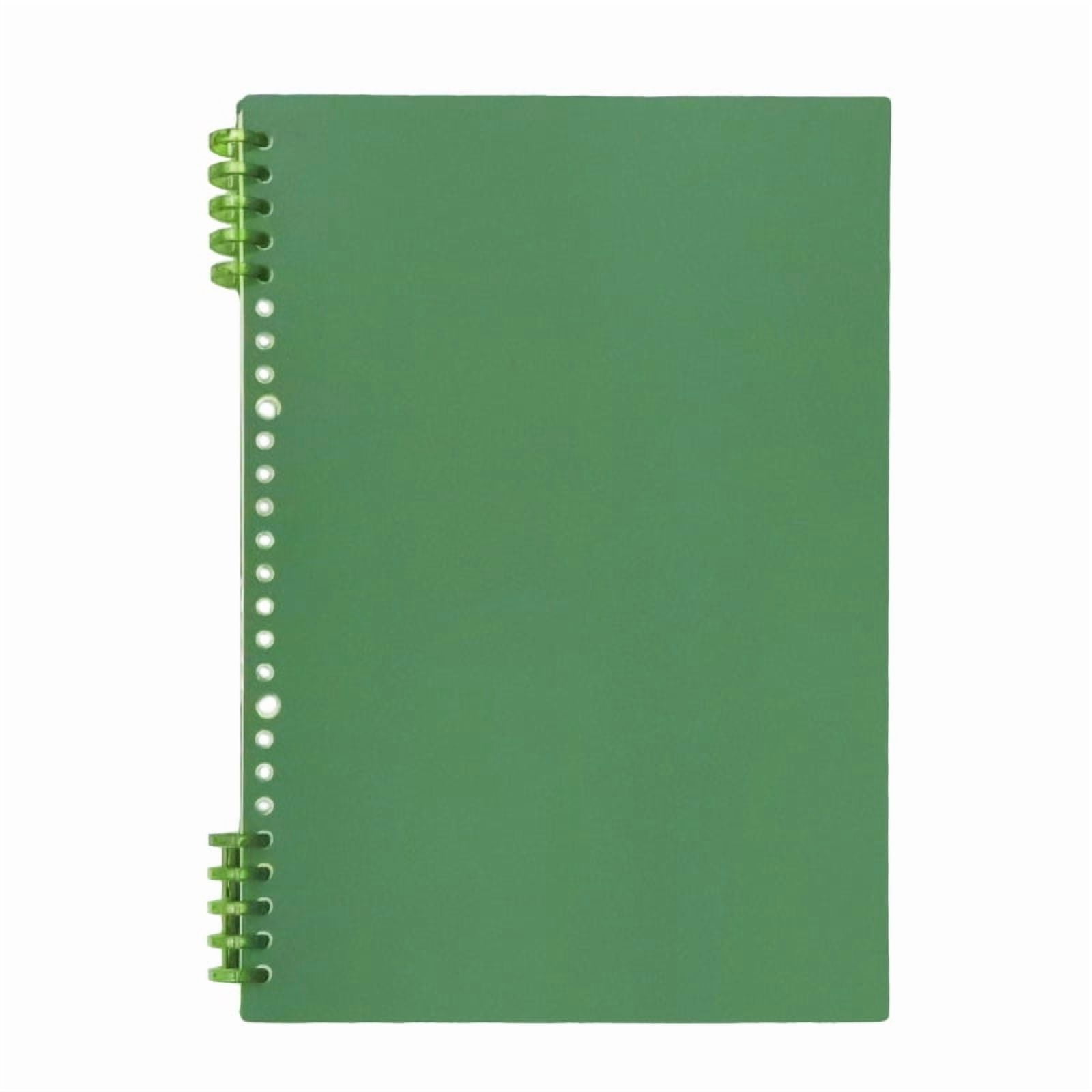 Nvzi-c A5 Plaid Spiral Notebook,Removable Thick Paper Hardcover ...