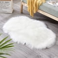 thumbnail image 1 of Nvzi-c Bathroom Rug Mat , Non-Slip Plush Shaggy Bath Carpet, Machine Wash Dry, Bath Mats for Bathroom Floor, Tub and Shower, Bathroom Runner Bathmat Accessories Decor 23*35inch (White), 1 of 4