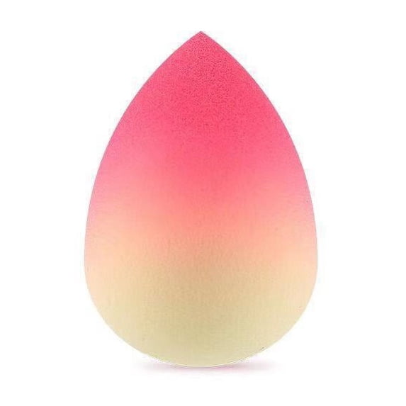 Nvzi-c Beauty Sponge Set 6 Pack, Makeup Blender Sponge For Liquid & Cream Makeup, Buildable Coverage, Foundation Sponge For Natural Base, Latex-Free Foam ,Light Yellow and Pink A54