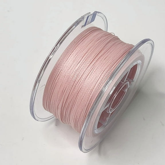 Nvzi-c Bracelet Beading String Thread, 0.2mm Braided Beading Thread Chinese Knotting Cord Bracelet String for Friendship Bracelet Keychains Lanyards-A01