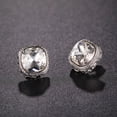 thumbnail image 1 of Nvzi-c Cubic Zirconia Crystal Clip-On Earrings,for Clip On Earrings for Non-Pierced Ears for Women, Brides, Bridesmaids, Mother of the Bride-C10, 1 of 2