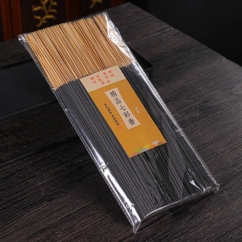 Nvzi-c Incense Sticks for Home Buddhist Worship (Bamboo Sticks), Temple Incense with Minimal Smoke for Worshipping Buddha，Grey