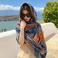 thumbnail image 1 of Nvzi-c Scarf for Women Fashion Scarf Floral Print Scarves for Women Lightweight Spring Summer，K, 1 of 2
