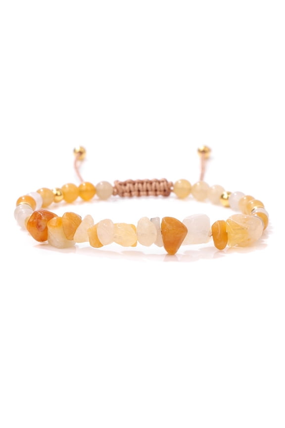 -c Weaving Crushed Stone Friend Bracelet,Women Beaded Stackable Stretch Bracelet Colorful Charm Jewelry Boho Summer Beach,Style F