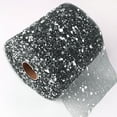 thumbnail image 1 of Nvzi flowers, gifts, gift box decorations, gifts, fresh flowers, snow dot gauze mesh packaging mesh, (15 * 1500cm, black), 1 of 4