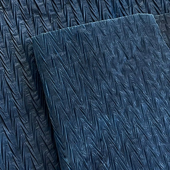 Nvzi gifts, flowers, gift box packaging paper, V-shaped pleated paper lining with flower packaging paper (dark blue)