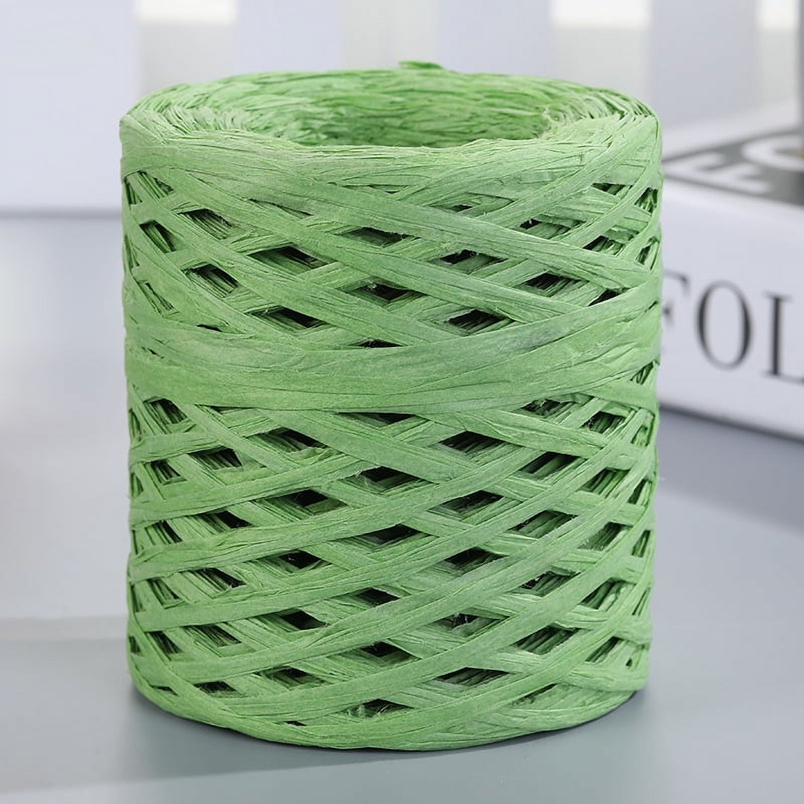 Nvzi paper rope, 2 rolls in Green, 200 meters/roll length, used for ...
