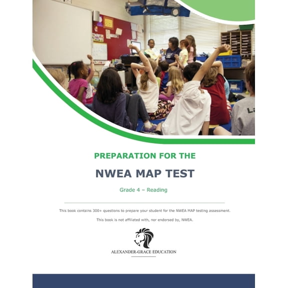 Nwea Map Test Preparation NWEA Map Test Preparation - Grade 4 Reading, (Paperback)