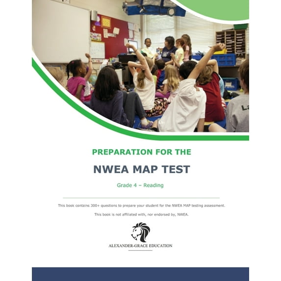 Nwea Map Test Preparation NWEA Map Test Preparation - Grade 4 Reading, (Paperback)